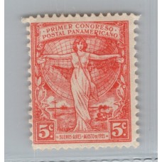 ARGENTINA 1922 GJ 537 ESTAMPILLA NUEVA MINT U$ 6+